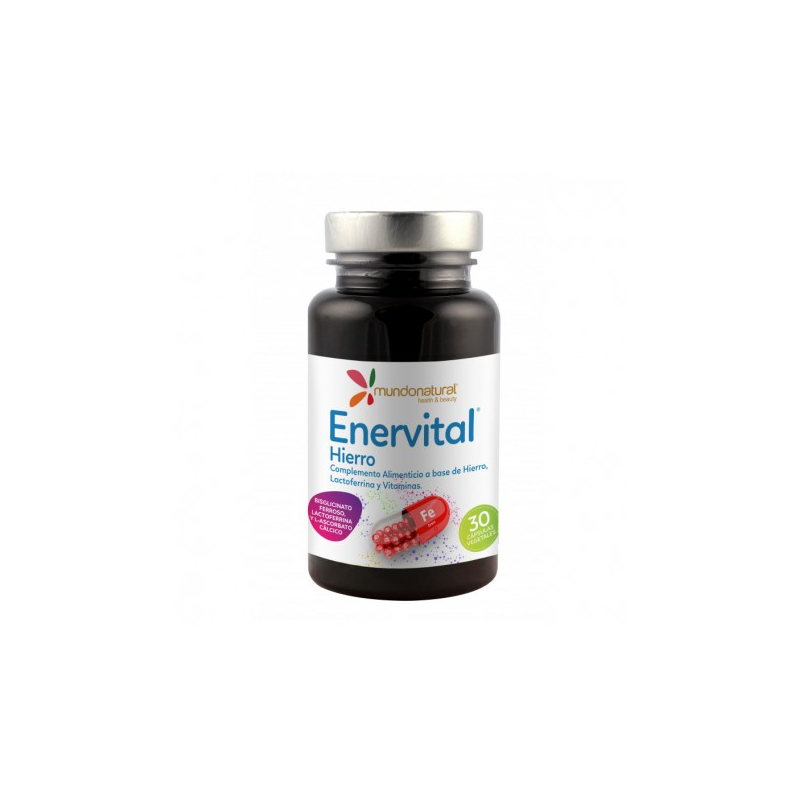 Enervital hierro 30caps mundonatural