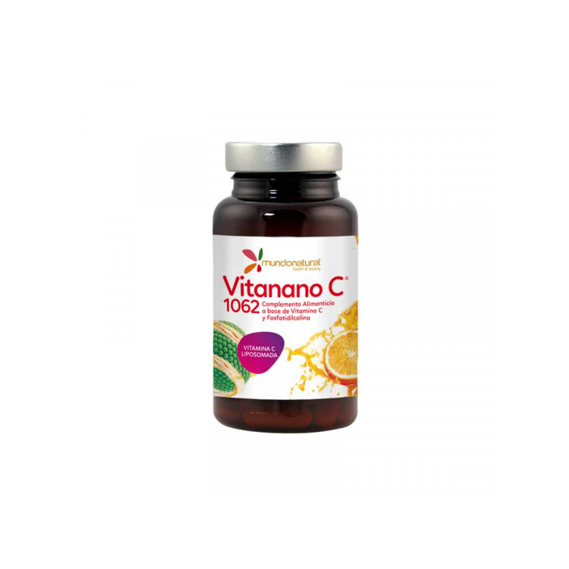 Vitanano c 30caps 1062mg mundo natural
