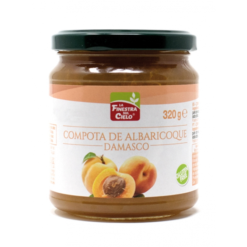 Compota albaricoque 320gr f/c