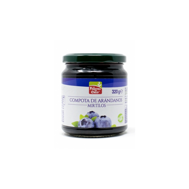 Compota arandano 320gr bio f/c