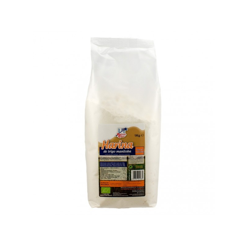 Harina fuerza trigo bio 1kg f/c