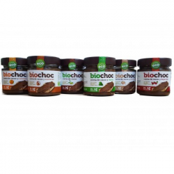 Biochoc cacao y menta 200g grisi