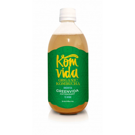 Kombucha 250ml greenvida ( te verde ) komvida