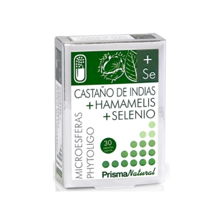 Castaño de indias+hamamelis+selenio 30cap prisma n