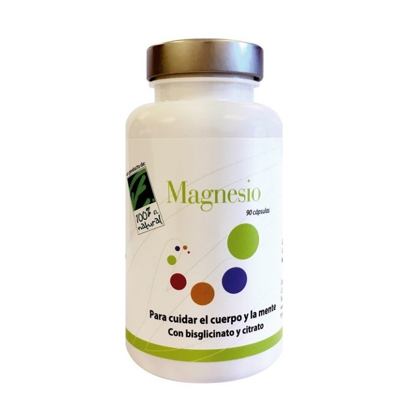 Magnesio 90caps cien x cien
