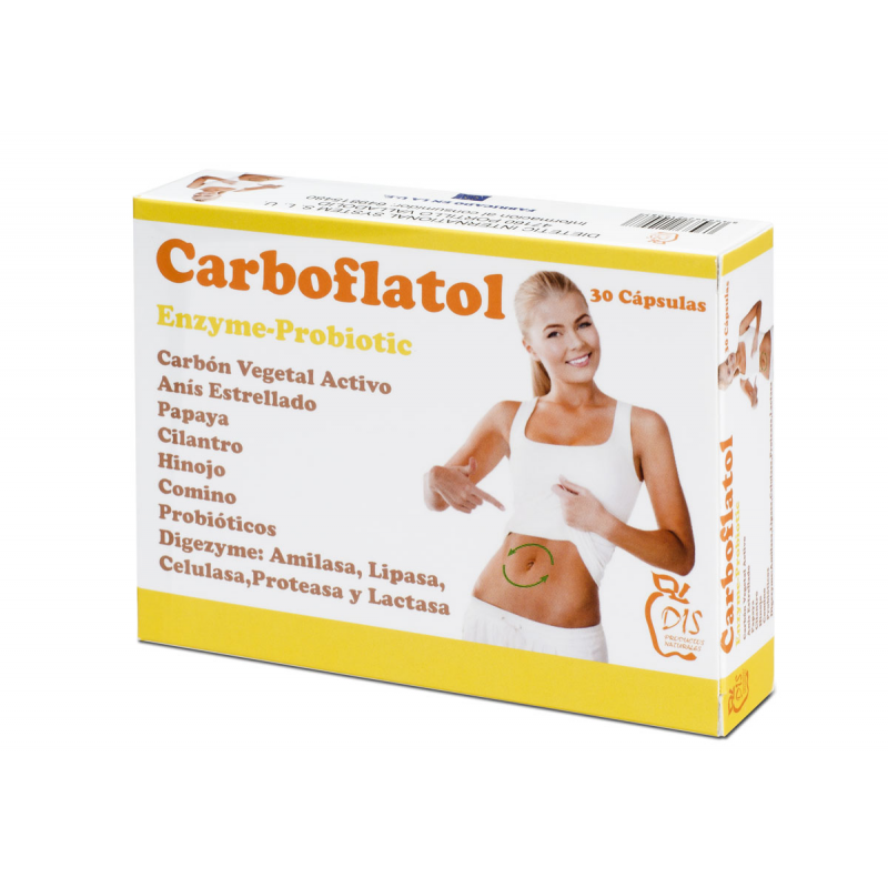 Carboflatol 30 cap 500mg dis