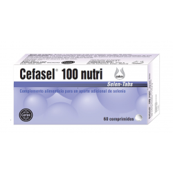 Cefasel 100nutri 60comp cobas