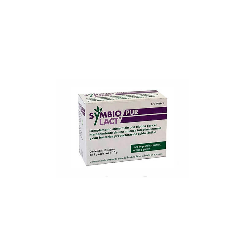 Symbio lac pur 10 sobres