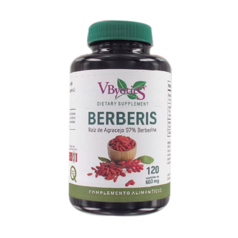 Berberis 120caps 603mg vbyotics