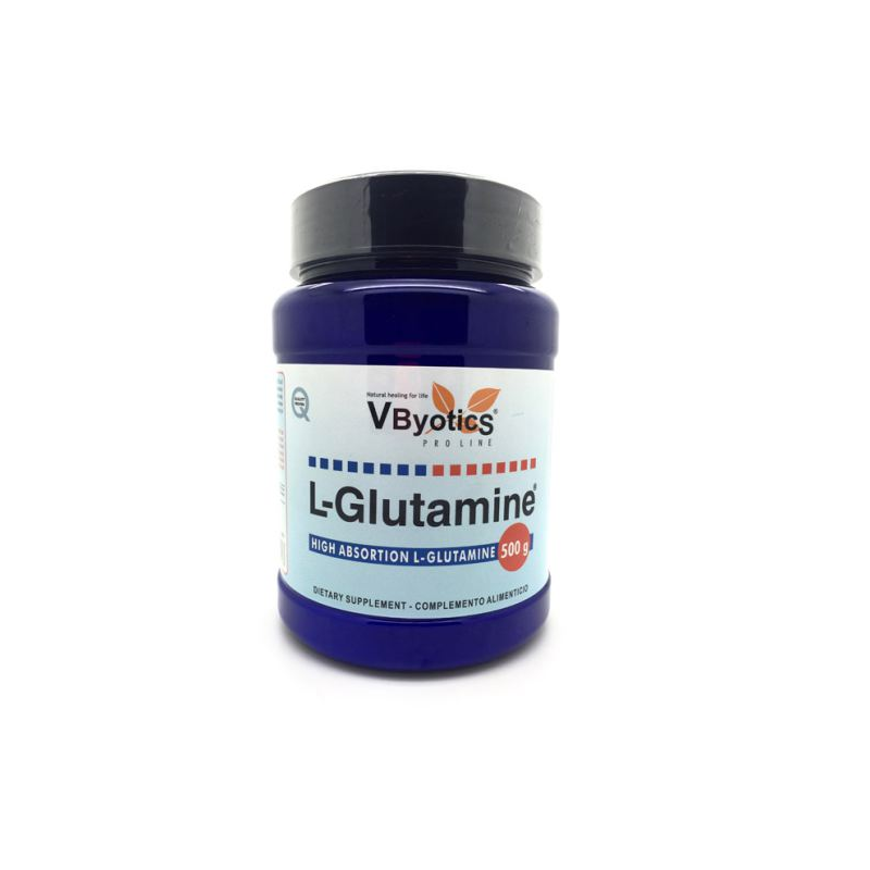 L-glutamina 500gr vbyotics