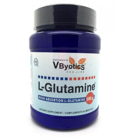 L-glutamina 500gr vbyotics
