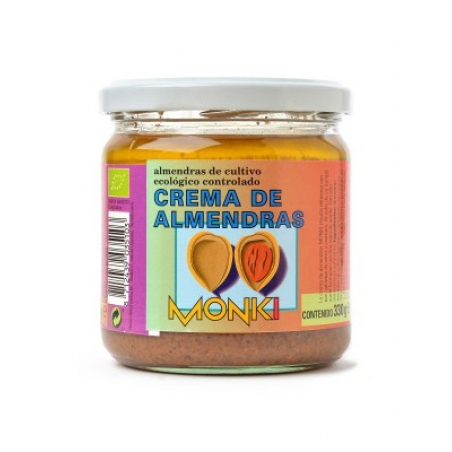 Crema almendras tosta 330 monk