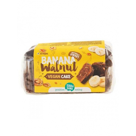 Pastel platano,nuez y germina.350gr bio terrasana