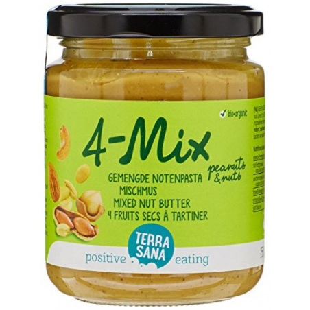 Crema 4 frutos secos 250 terra