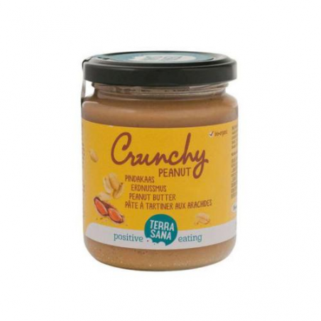 Crema cacahuete 250gr crunchi bio terrasana