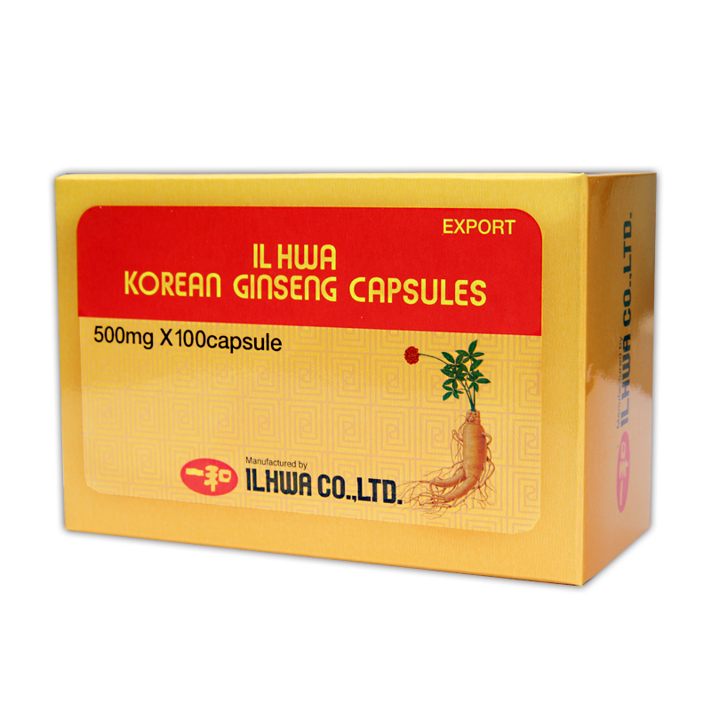 Ginseng 100 cap 500mg blister