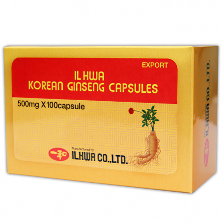 Ginseng 100 cap 500mg blister