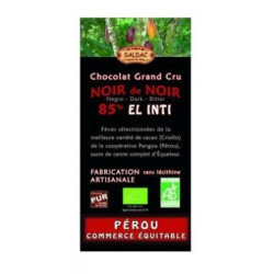 Chocolate negro 85% 100gr el oro de los andes