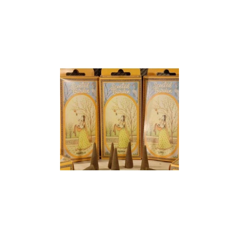 Conos mirra 12unid. scented garden radhe shyam