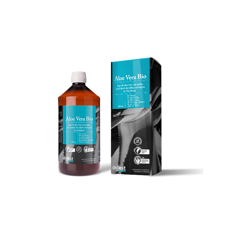 Jugo aloe vera bio con pulpa 1l bondigest herbora