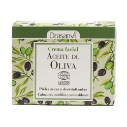 Crema facial aceite oliva 50ml drasanvi
