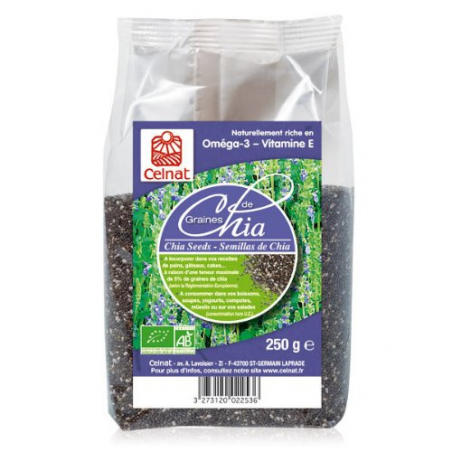 Semillas chia 250g celnat