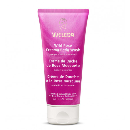 Crema ducha rosa mosqueta 200m