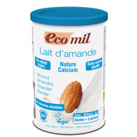 Ecomil almendra nature calcio 400r bio s/a s/l s/g