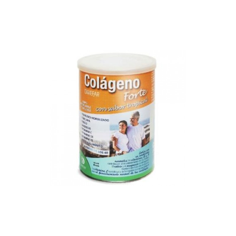 Colageno forte 300gr sabor tropical dimefar