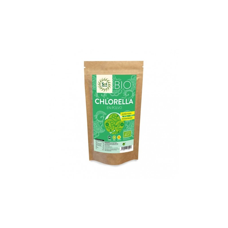 Chlorella polvo 125gr bio sol natural