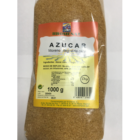 Azucar moreno int. s/m  de caña 1kg kromenat
