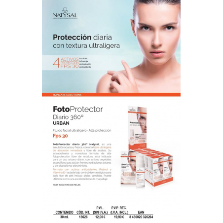Fotoprotector fps 30  natysal