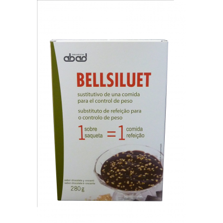 Bellsiluet natillas choco con crocanti 280gr abad