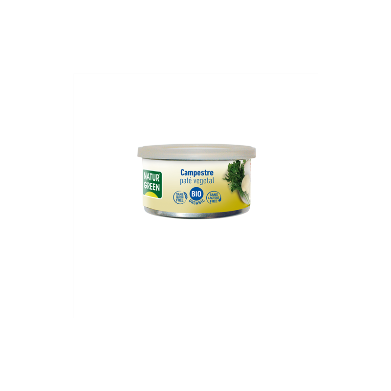 Pate campestre bio 125gr naturgreen