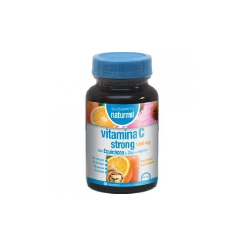 Vitamina c strong 1000mg+equi.zinc y selenio dietm