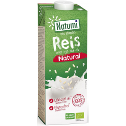 Leche arroz natural sin gluten s/a s/lac 1l natumi