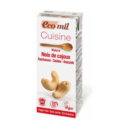 Ecomil cuisine anacardos 200ml bio s/g vegano