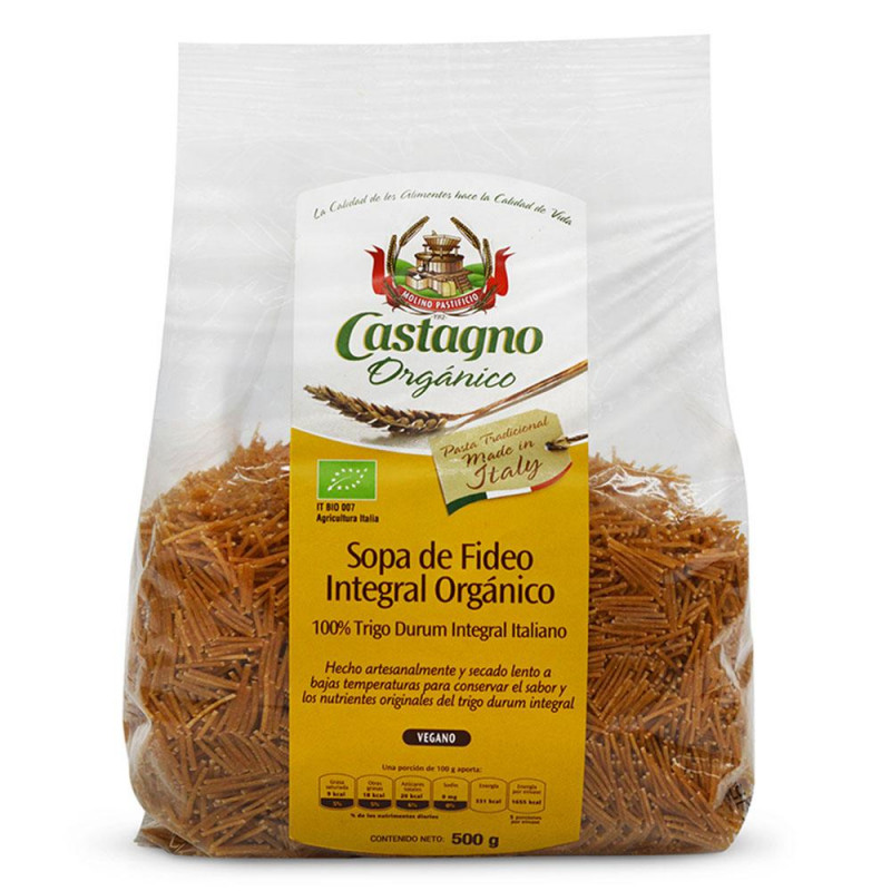 Fideos finos int.500g castagno