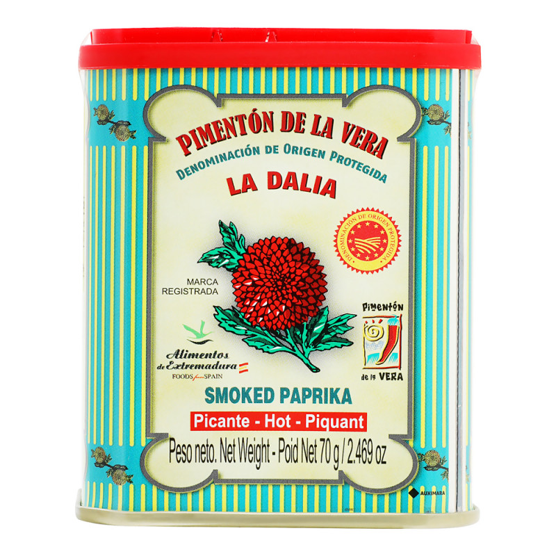 Pimenton picante 70gr la dalya