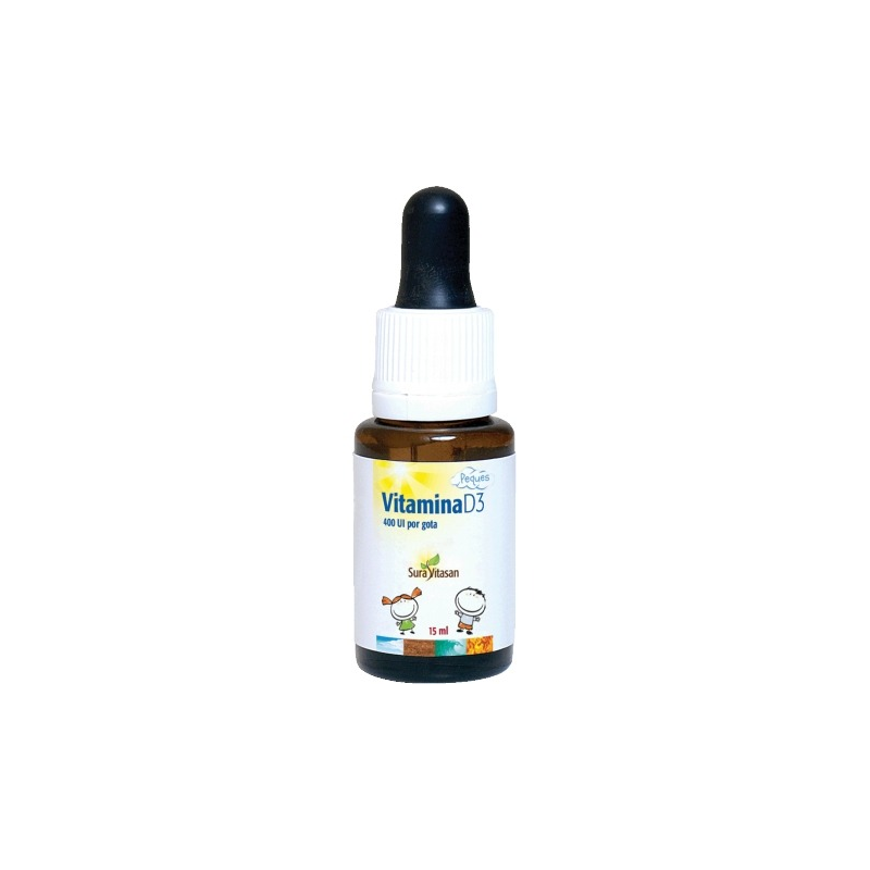 Vitamina d3 400iu peques 15ml sura vitasan