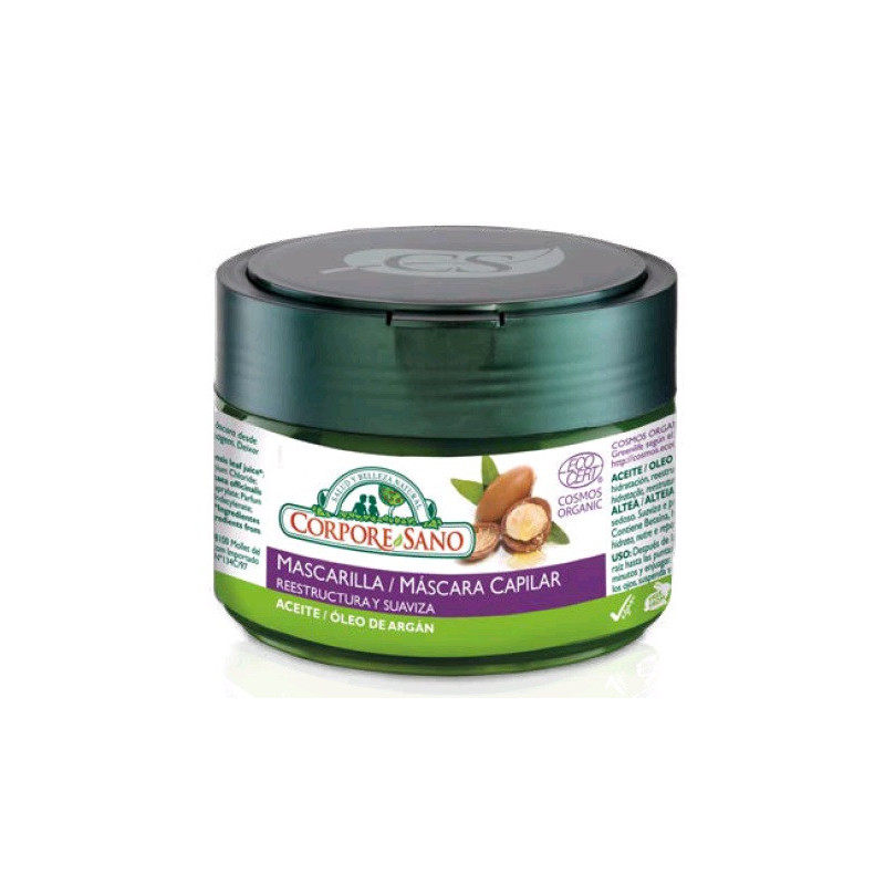 Mascarilla capilar de argan 250ml corpore sano