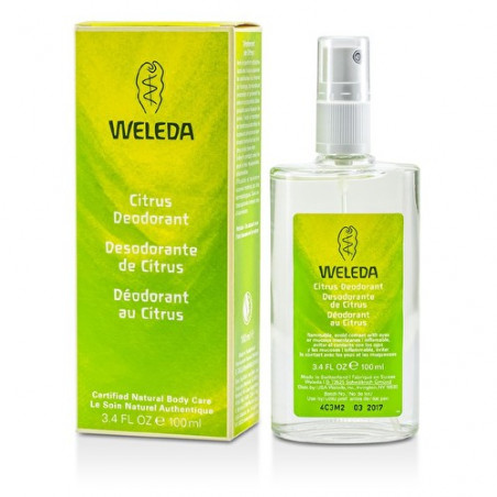 Desodorante citrus spray 100ml weleda