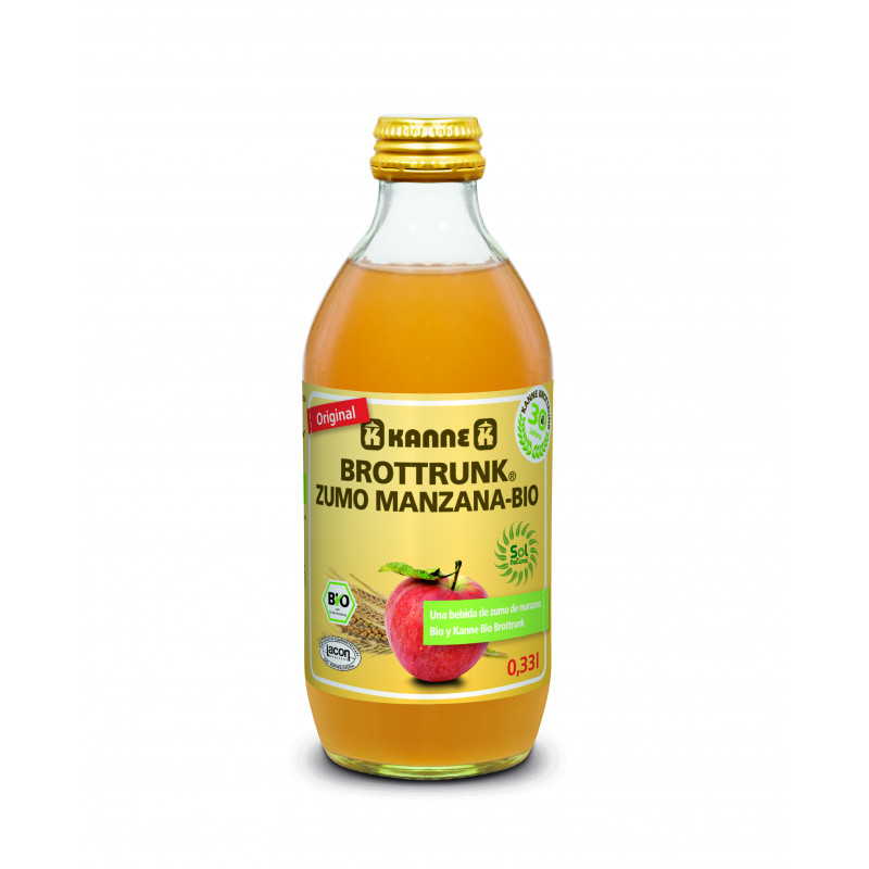 Kanne+zumo manzana bio 330ml