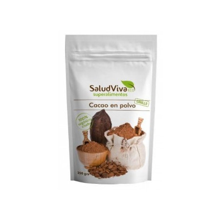 Cacao polvo crudo criollo 250gr bio salud viva
