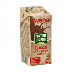Bebida avena con cacao  calcio bio 200ml. naturgre