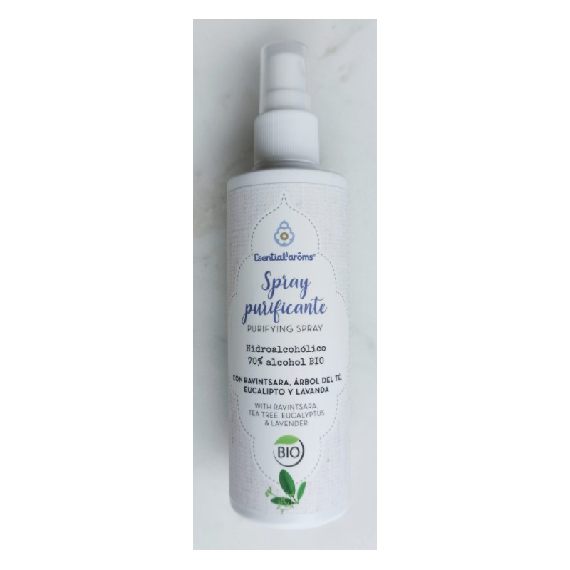 Spray purificante esential 70% alch. bio