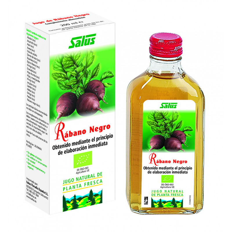 Jugo rabano negro 200ml salus