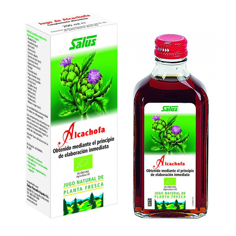 Jugo alcachofa 200ml bio salus