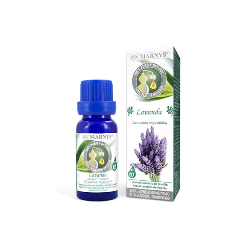 Aceite esencial lavanda bio 10ml. qumiotipado marn