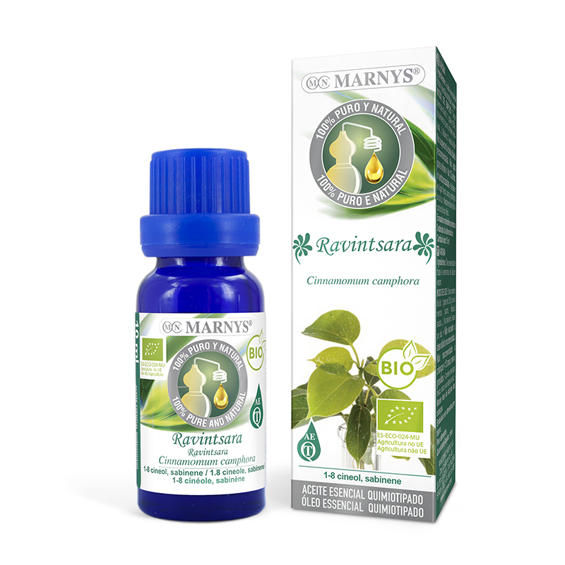 Aceite esencial ravintsara bio 10ml quimiotipado m